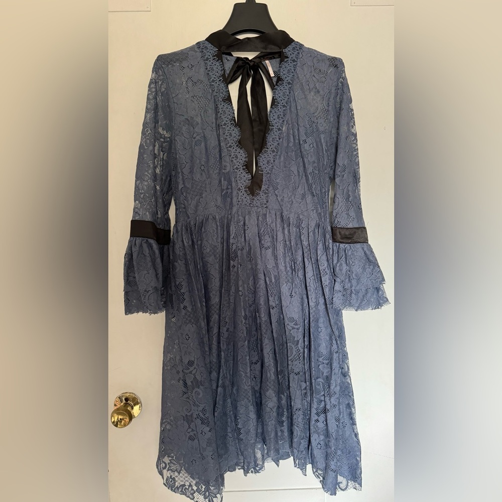 Lace Free People Mini Dress